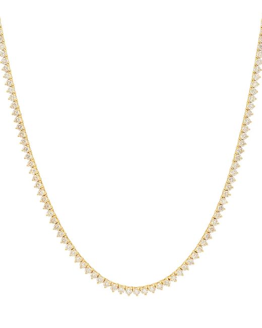 Jennifer Meyer 18k Gold Diamond Tennis Necklace