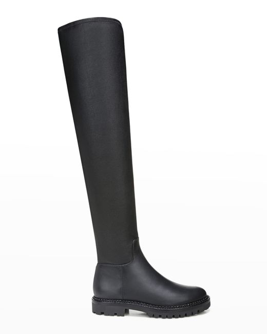 Vince Cabria Leather Over-The-knee Boots