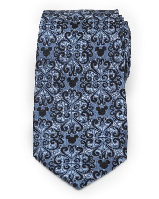 Cufflinks, Inc. Mickey Mouse Damask Tile Silk Tie