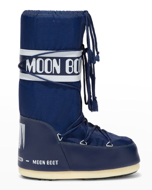 Moon Boot Nylon Lace-Up Snow Boots
