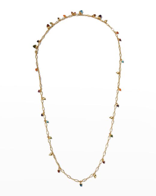 Tamara Comolli 18k Gold Mikado Candy Necklace with Gemstones