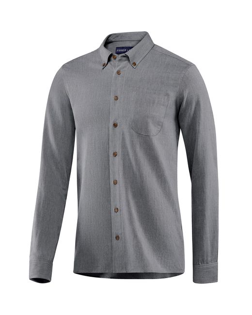 Fisher + Baker Camden Wool-Blend Sport Shirt