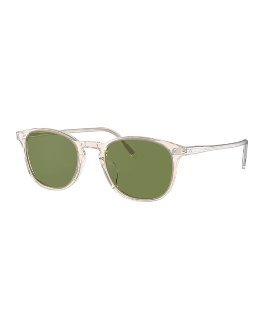 Oliver Peoples Finley Vintage Round Acetate Sunglasses
