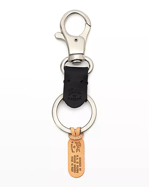 Il Bisonte Double Leather Keyring