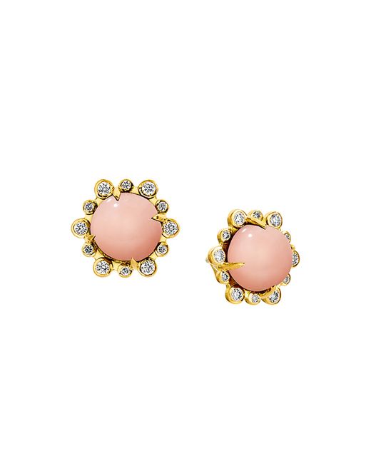 Syna Baubles Earrings with Stone Diamonds