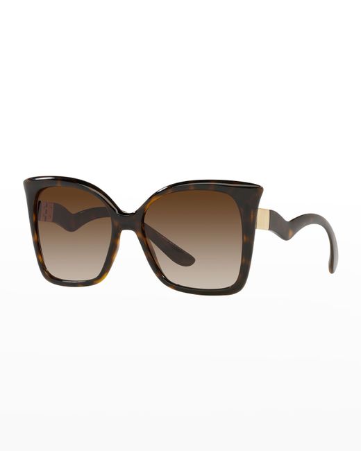 Dolce & Gabbana Gradient Butterfly Sunglasses