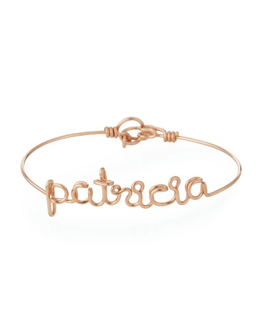 Atelier Paulin Personalized 10-Letter Wire Bracelet Fill
