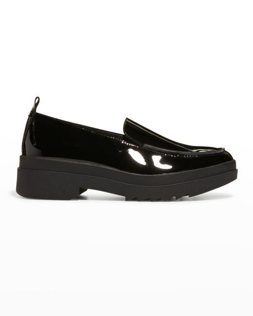 Eileen Fisher Fact Patent Leather Comfort Loafers