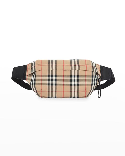Burberry Vintage Check Nylon Belt Bag/Fanny Pack