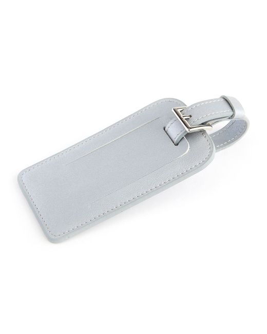 ROYCE New York Leather Luggage Tag with Hardware