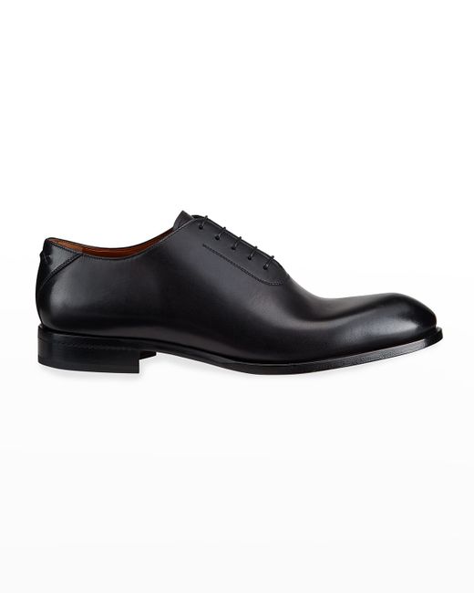 Ermenegildo Zegna Smooth Leather Oxford Shoes