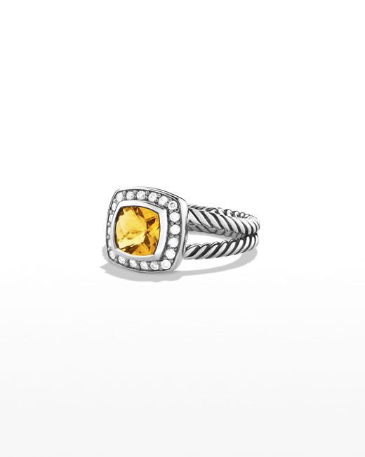 David Yurman Petite Albion Ring with Diamonds