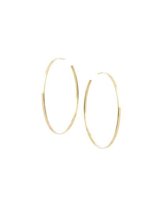 Lana Jewelry Large Sunrise Hoop Earrings in 14K