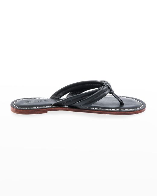 Bernardo Miami Leather Slide Sandals