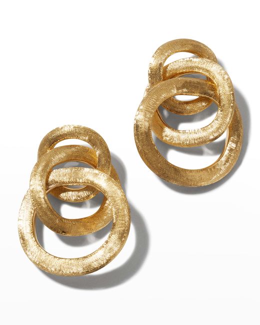 Marco Bicego Jaipur Textured Gold Link Earrings