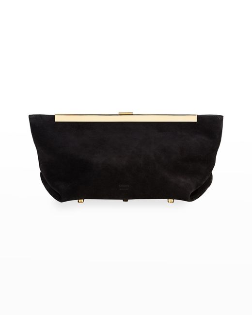 Khaite Aimee Envelope Pleat Clutch Bag