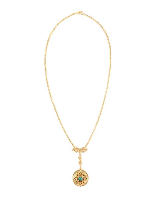 Ben-Amun Chain and Locket Necklace