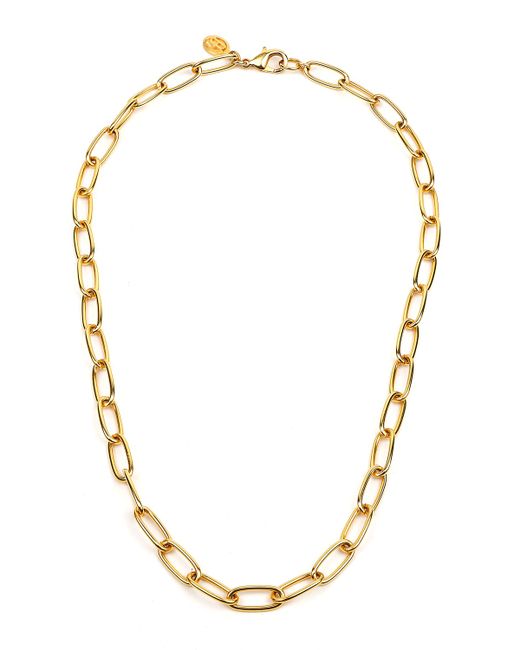 Ben-Amun Oval-Link Chain Necklace 18L