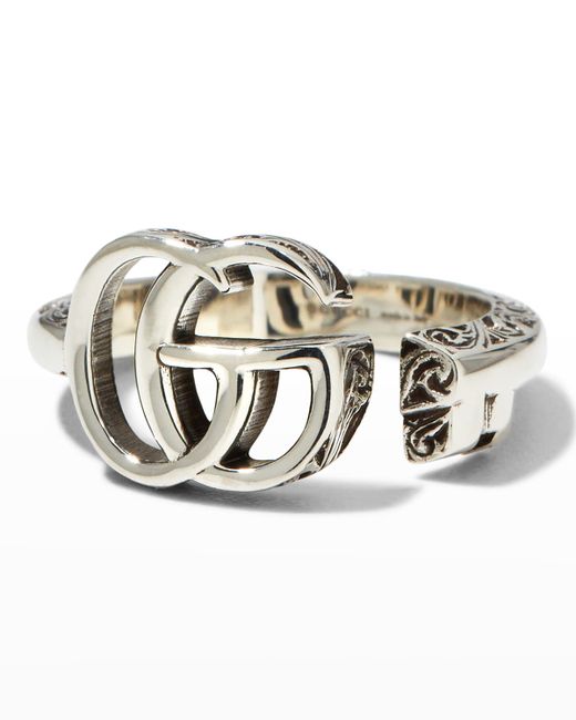 Gucci GG Marmont Key Sterling Ring