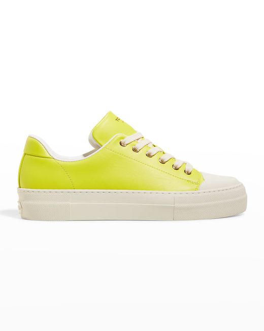 Tom Ford Leather Low-Top Court Sneakers