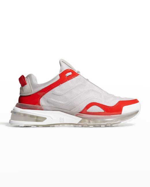 Givenchy GIV 1 Mesh Clear-Sole Runner Sneakers