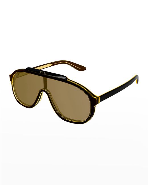 Gucci Acetate Aviator Sunglasses