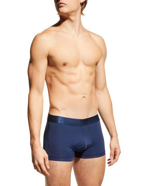 2xist Solid No-Show Boxer Trunks