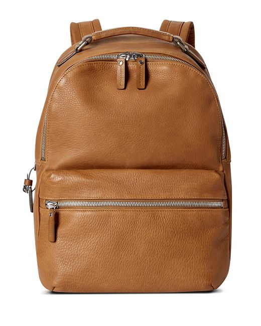 Shinola Runwell Grained Leather Backpack