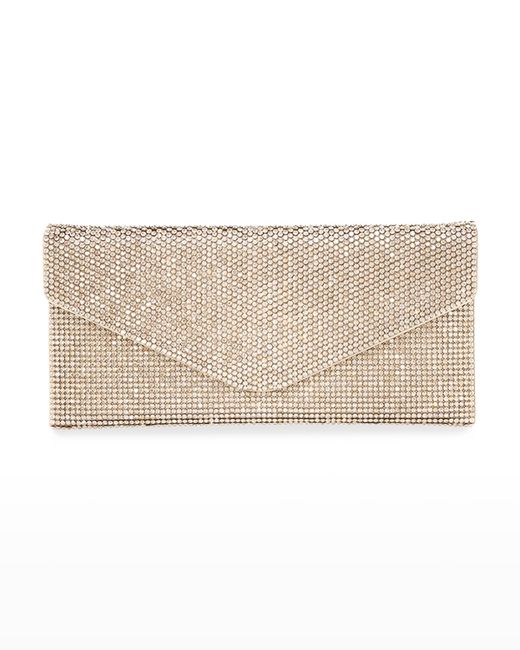 Judith Leiber Couture Envelope Beaded Clutch Bag