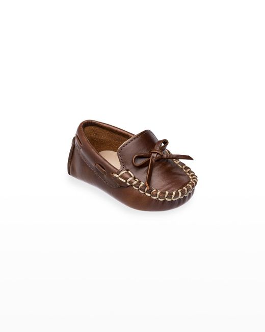Elephantito Leather Driver Loafer Baby