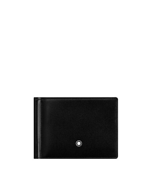Montblanc Meisterstuck Leather Bifold Wallet with Money Clip