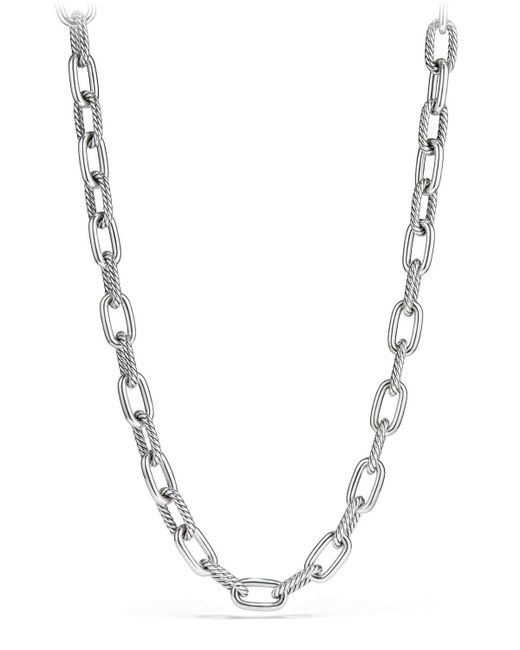 David Yurman Madison Chain Medium Link Necklace 20