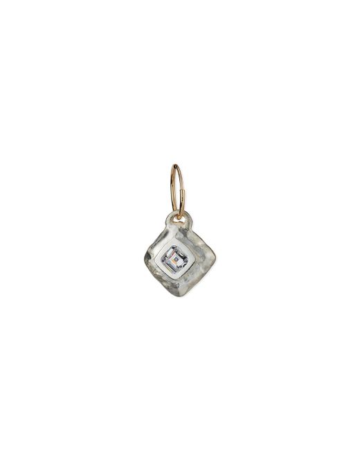 Lee Brevard Diamond-Shaped Roma Cubic Zirconia Earring Single