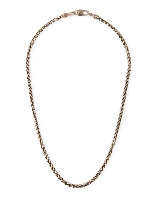 Konstantino Wheat Chain Necklace 20L