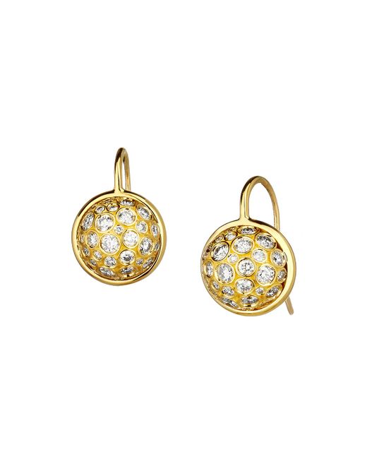 Syna 18k Diamond Bubbles Drop Earrings