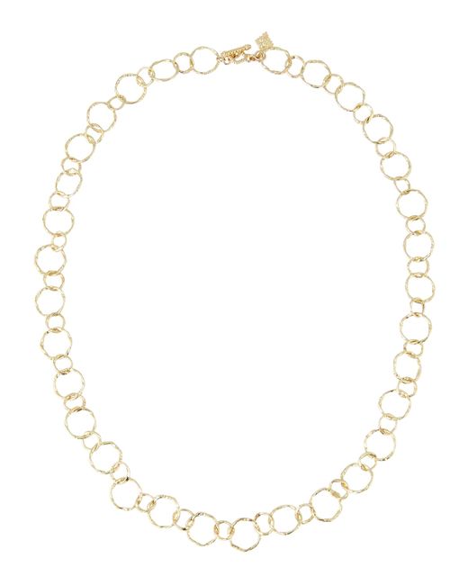 Armenta 18k Gold Circle Necklace 18