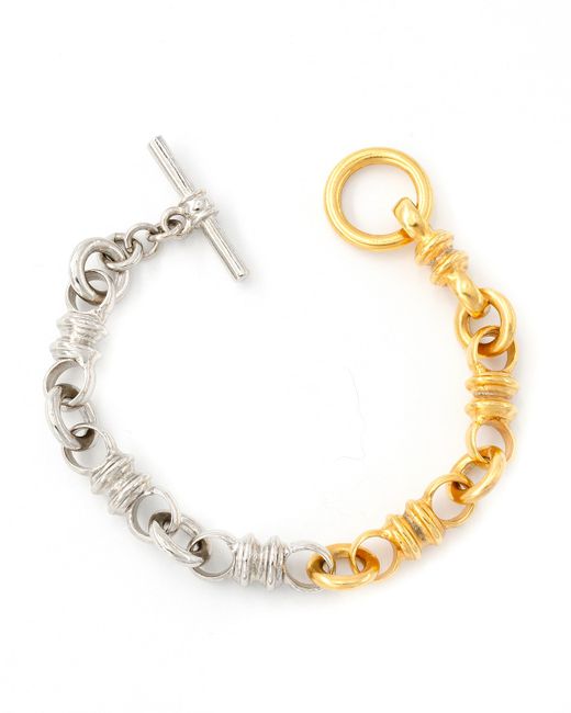 Ben-Amun Two-Tone Link Bracelet
