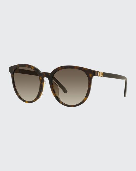 Dior Round Acetate Sunglasses
