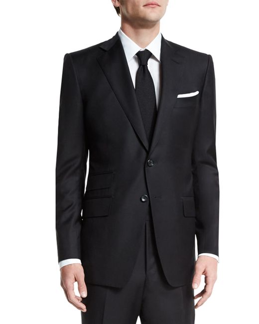Tom Ford OConnor Base Solid Two-Piece 130s Wool Master Twill Suit
