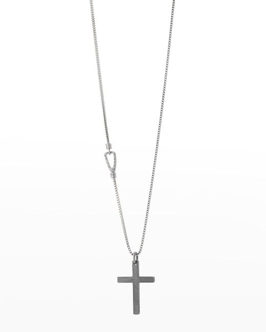 Marco Dal Maso The Cross Pendant Necklace in Polished