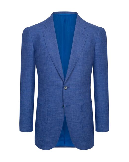 Stefano Ricci Solid Wool-Silk Sport Jacket