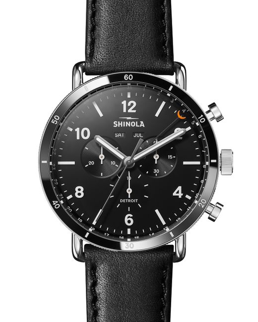 Shinola 45mm Canfield Chronograph Watch