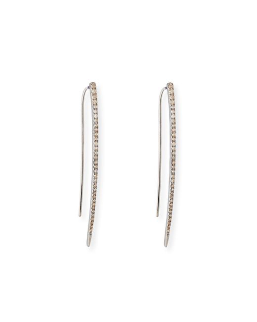 Sheryl Lowe Pave Diamond Spike Earrings