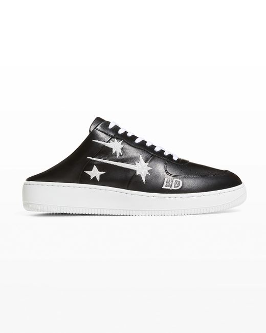 Lost Daze Space Force 1 Leather Sneaker Mules