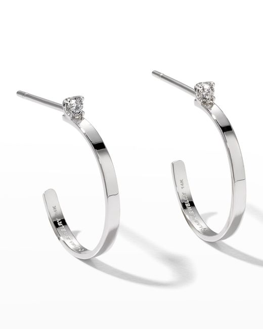 Lana Jewelry Solo Diamond Hoop Earrings