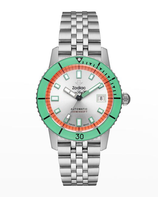Zodiac Super Sea Wolf Automatic Bracelet Watch