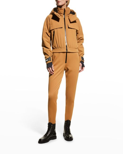 Mackage Lumi One-Piece Hooded Ski Suit