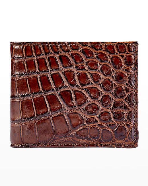 Neiman Marcus Alligator Leather Wallet