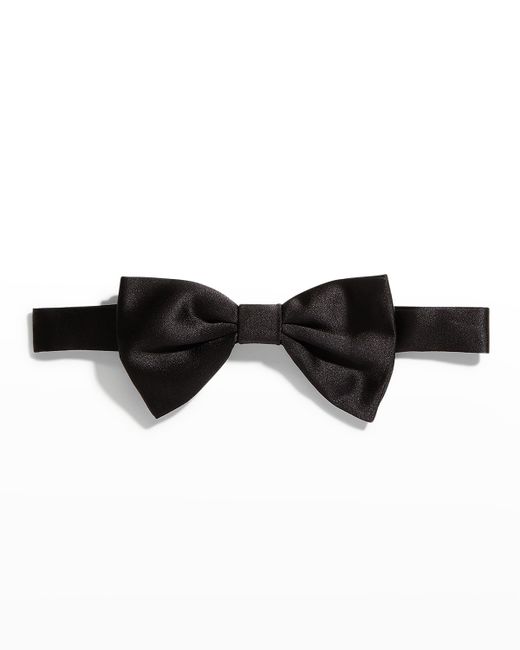 Canali Solid Silk Bow Tie