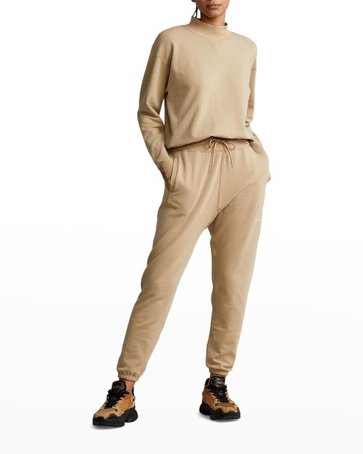 Polo Ralph Lauren Mock-Neck Stretch Fleece Sweatshirt
